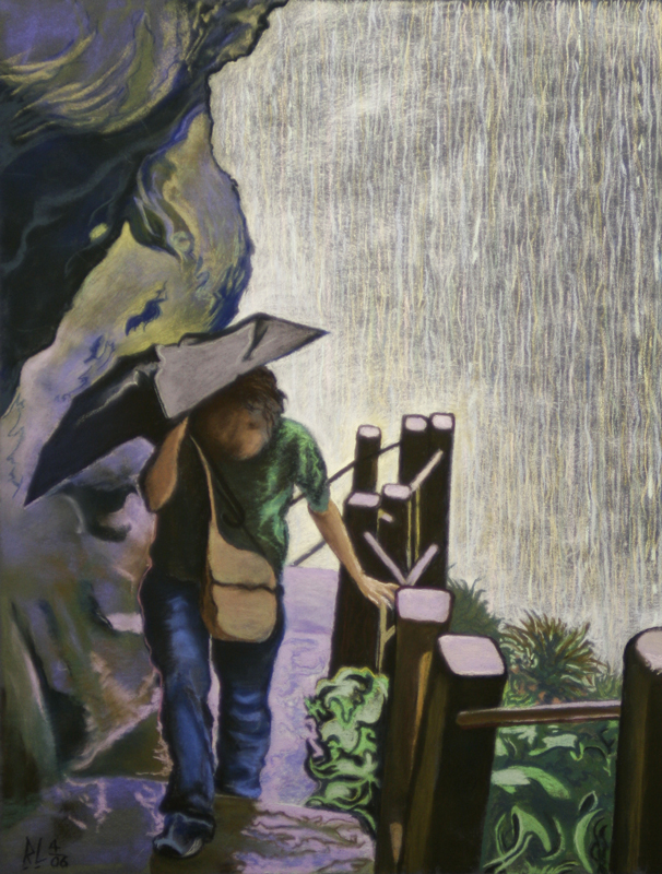 Slick Ascent In China - soft pastel